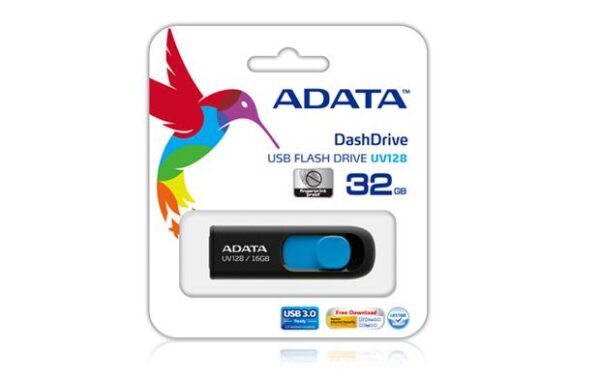 ADATA USB-mälupulk 128GB must AUV128-128G-RBE