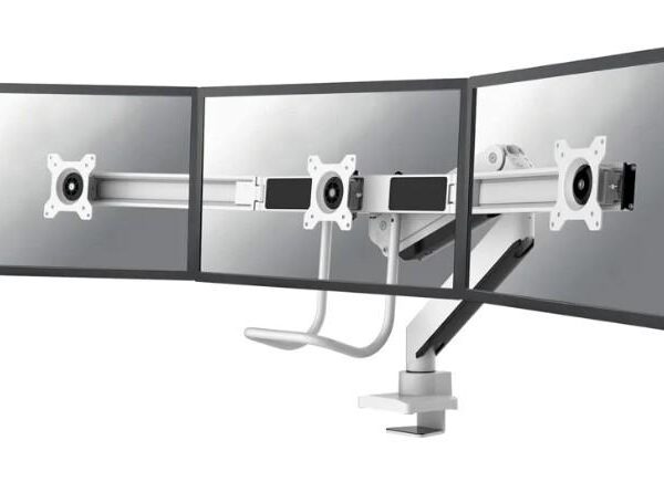 Neomounts | Kolmekordne lauakinnitus | NM-D775DX3WHITE | 17-24" | Valge