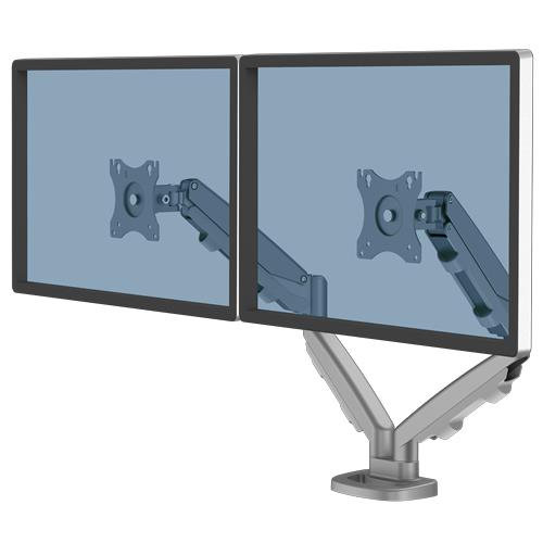 Fellowes Eppa dual monitor arm (hõbe)