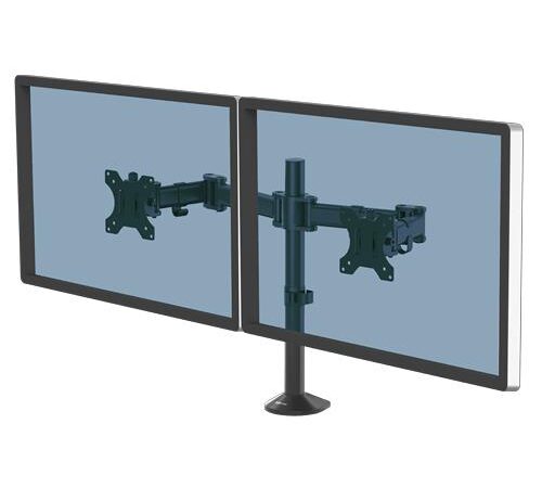 ELKO: 1286892 Fellowes | Kahekordne monitorihoob Reflex | 8502601 | Must