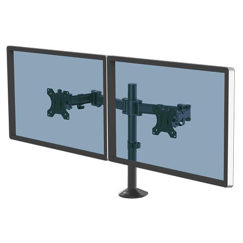 Fellowes | Kahekordne monitorihoob Reflex | 8502601 | Must