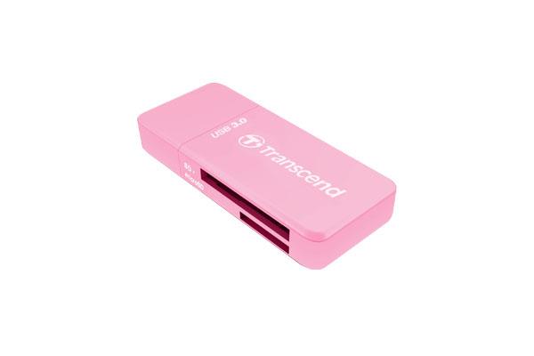 Transcend kaardilugeja USB 3.0 roosa