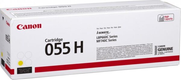 Canon CRG-055HY kollane tooner 5.9K (3017C002)