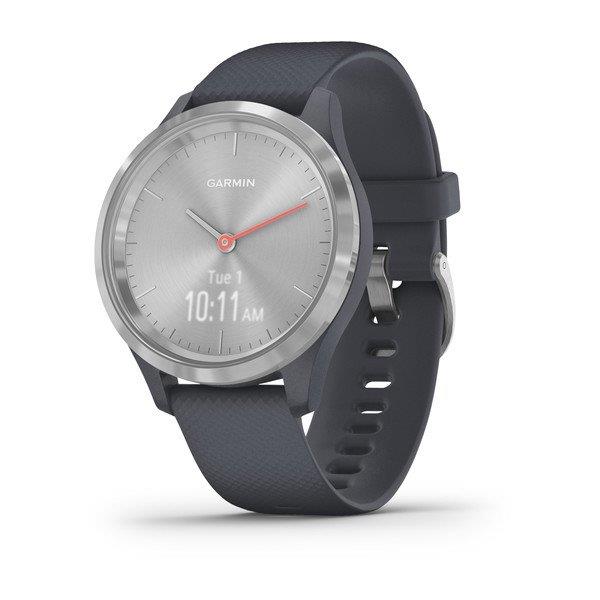 Garmin | Vivomove 3S nutikell | 010-02238-20 | Hõbe/Sinine