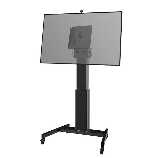 Neomounts | Elektriline põrandastatiiv | NM-HUB2LIFTBLACK | 51" | Must