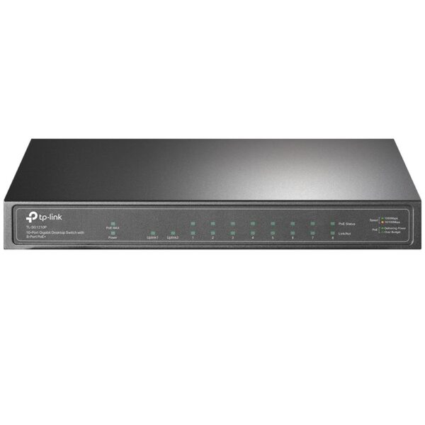 TP-Link võrgulüliti TL-SG1210P 8-port PoE+