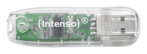 Intenso USB mälupulk 32GB läbipaistev