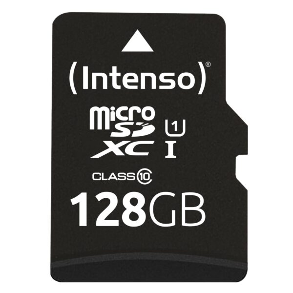ELKO: 1292704 Intenso | microSDXC mälukaart 128GB | UHS-I adapteriga | 3423491