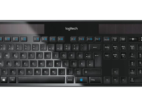 Logitech juhtmevaba päikesepatareiga klaviatuur K750 hollandi paigutus