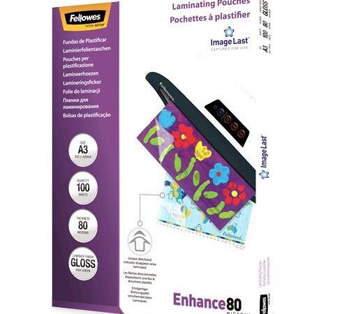 ELKO: 1296136 Fellowes lamineerimiskiled ImageLast A3 80 mikronit 100 tk 5306207