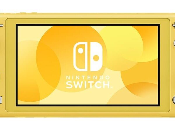 Nintendo Switch Lite kollane konsool