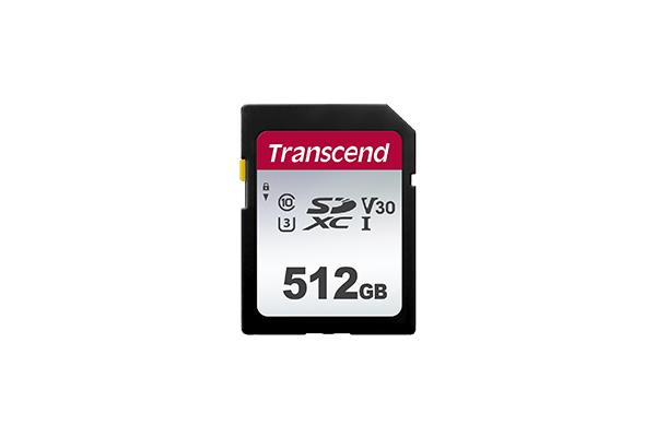 ELKO: 1302949 Transcend | SDXC mälukaart 512GB | Class 10 | TS512GSDC300S