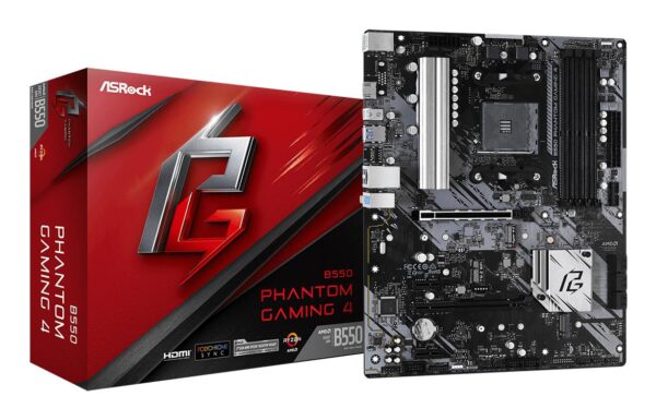 ASRock emaplaat B550 Phantom Gaming 4 ATX AM4