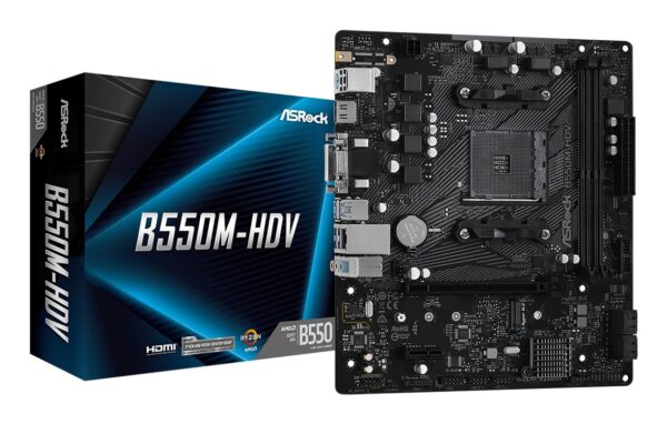 ELKO: 1305276 ASRock emaplaat B550M-HDV DDR4 AM4 Micro-ATX