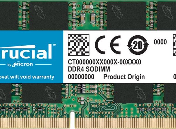 ELKO: 1306031 Crucial sülearvutimälu 8GB DDR4 3200MHz SO-DIMM