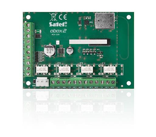 Satel tsoonide ja väljundite laiendusmoodul juhtmevaba ACX-220