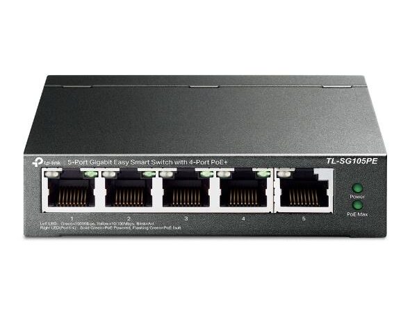 TP-Link võrgulüliti TL-SG105PE 5-port PoE