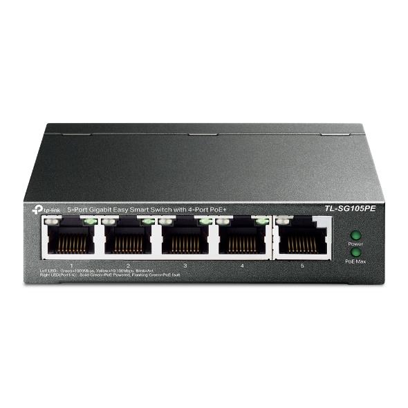 TP-Link võrgulüliti TL-SG105PE 5-port PoE
