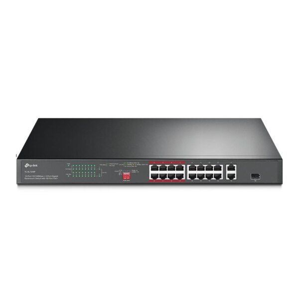 Tp-Link TL-SL1218P 16-port poe+ switch