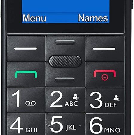 ELKO: 1312400 Panasonic mobiiltelefon KX-TU110 must