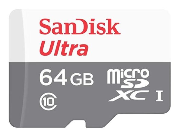 SanDisk | microSDXC mälukaart 64GB | UHS-I | SDSQUNR-064G-GN3MN