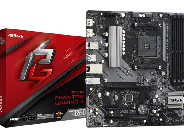 ELKO: 1315388 Emaplaat ASRock B550M Phantom Gaming 4 DDR4 AM4 Micro-ATX