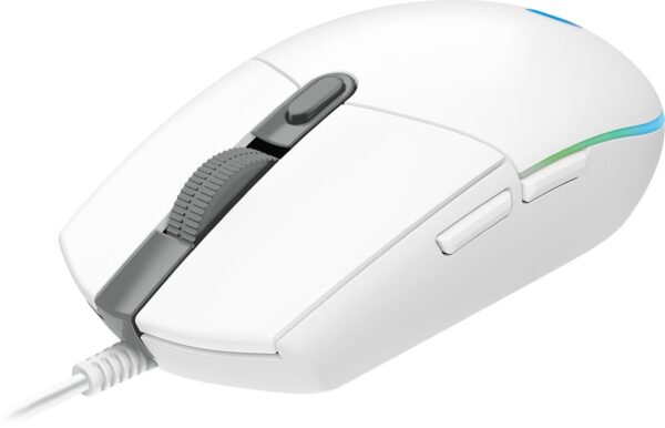 Logitech hiir G102 Lightsync valge 910-005824