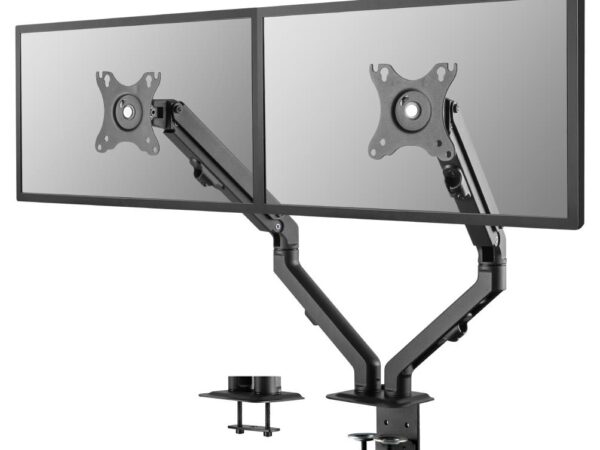 ELKO: 1318684 Neomounts | Kahekordne lauakinnitus | FPMA-D650DBLACK | 17-27" | Must