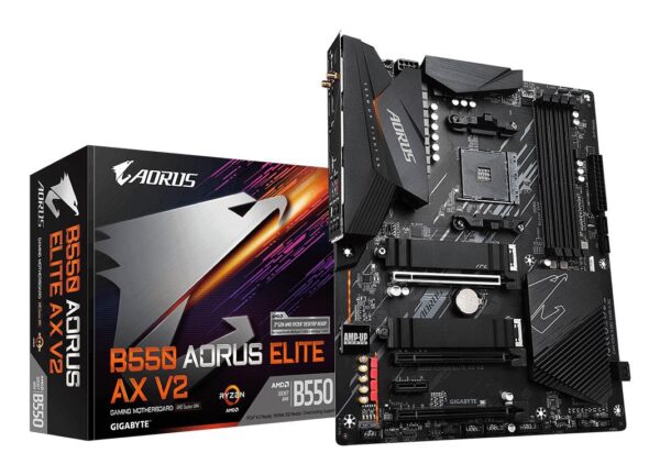 ELKO: 1320631 Gigabyte B550 Aorus Elite AX V2 emaplaat