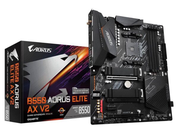 ELKO: 1320631 Gigabyte B550 Aorus Elite AX V2 emaplaat