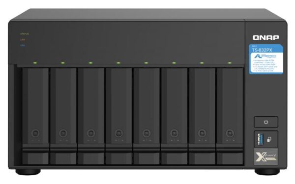 QNAP TS-832PX-4G 8-bay NAS