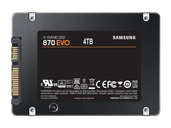 ELKO: 1321627 Samsung 870 EVO 4TB SATA SSD