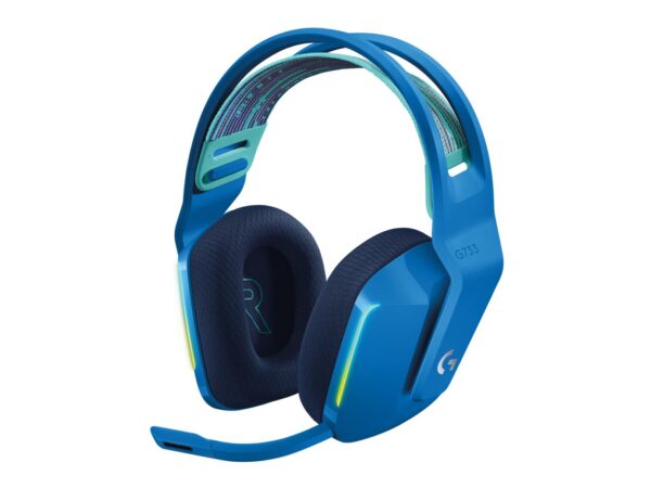 ELKO: 1321723 Logitech G733 juhtmevaba gaming peakomplekt sinine 981-000943