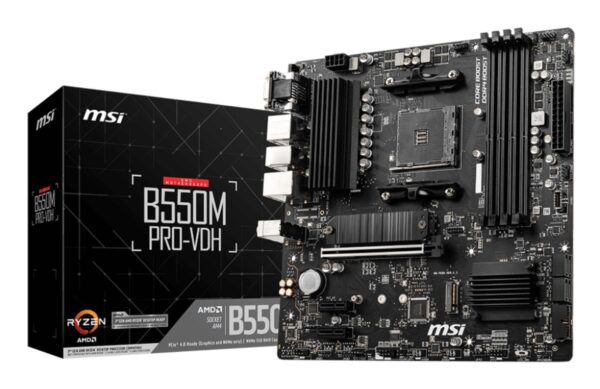 Emaplaat MSI B550M Pro-VDH DDR4 AM4 Micro-ATX
