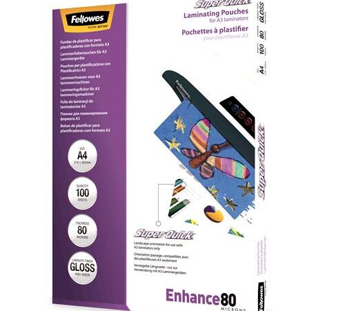 ELKO: 1322881 Fellowes lamineerimiskile A4 100tk 5440001