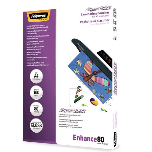 Fellowes lamineerimiskile A4 100tk 5440001