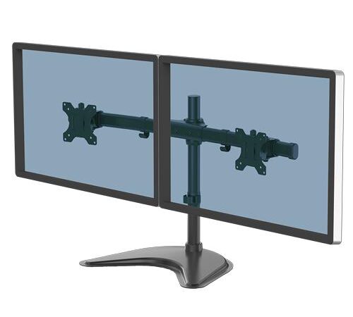 ELKO: 1322958 Fellowes | Professionaalne kahekordne monitorihoob | 8043701 | Must