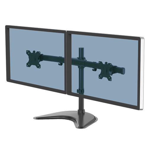 Fellowes | Professionaalne kahekordne monitorihoob | 8043701 | Must