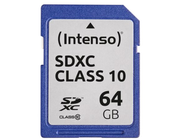 ELKO: 1324955 Intenso | SDXC mälukaart 64GB | Class 10 | 3411490