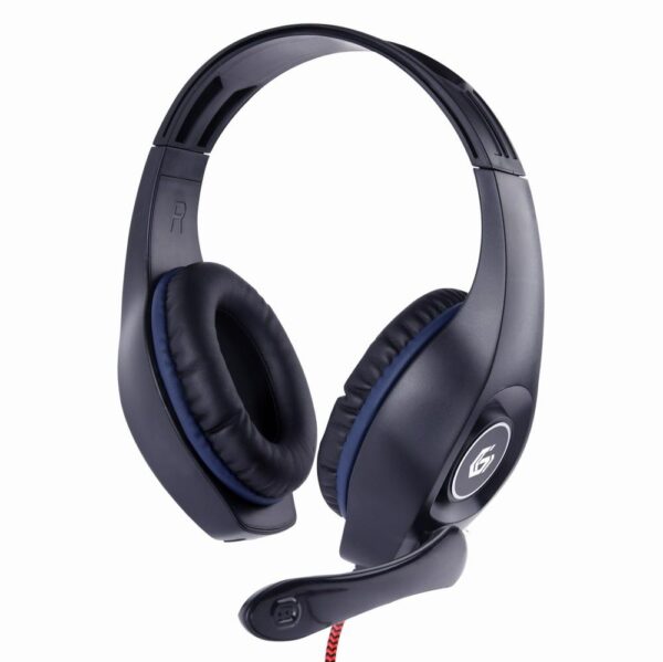 Gembird gaming peakomplekt sinine must GHS-05-B