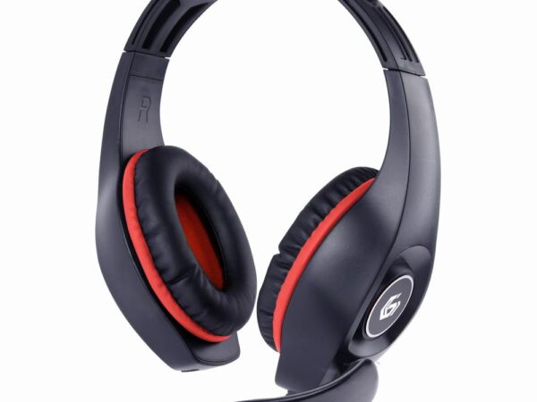 ELKO: 1325051 Gembird gaming peakomplekt punane must GHS-05-R