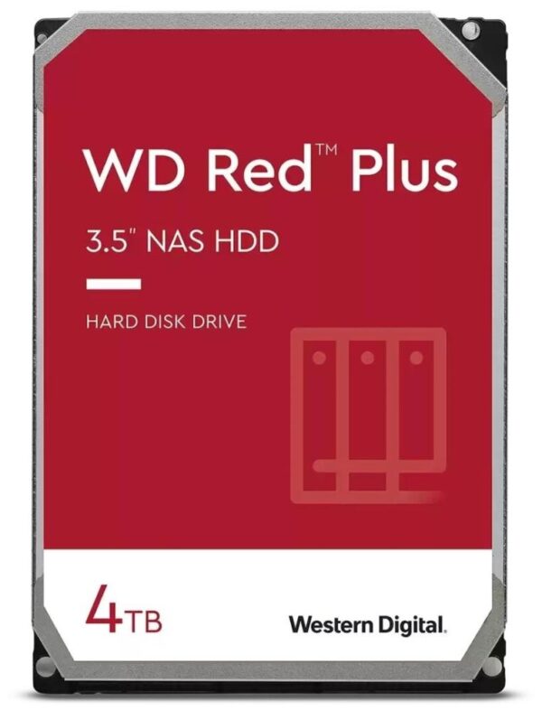 Western Digital Red Plus 4TB HDD (WD40EFZX)