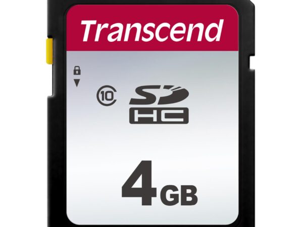 ELKO: 1329398 Transcend | SDHC mälukaart 4GB | Class 10 | TS4GSDC300S