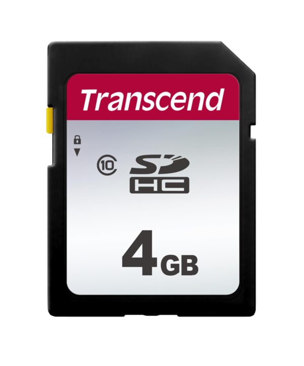 Transcend | SDHC mälukaart 4GB | Class 10 | TS4GSDC300S