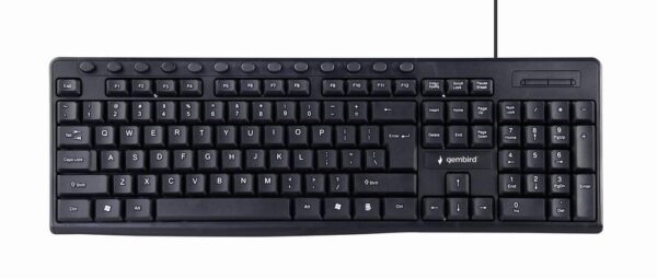 Gembird klaviatuur USB KB-UM-107