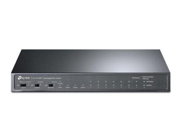 TP-Link võrgulüliti TL-SL1311MP 8-port PoE+
