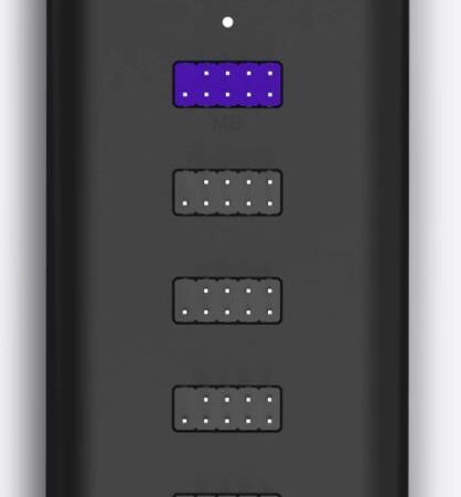 ELKO: 1336446 NZXT sisemine USB 2.0 jaotur 5-port AC-IUSBH-M3