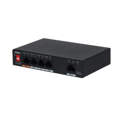 ELKO: 1346910 Dahua võrgulüliti PFS3005-4ET-60-V2 4-port PoE 60W