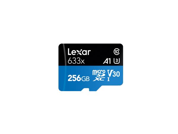 ELKO: 1347792 Lexar | microSDXC mälukaart 256GB | UHS-I adapteriga | LSDMI256BB633A