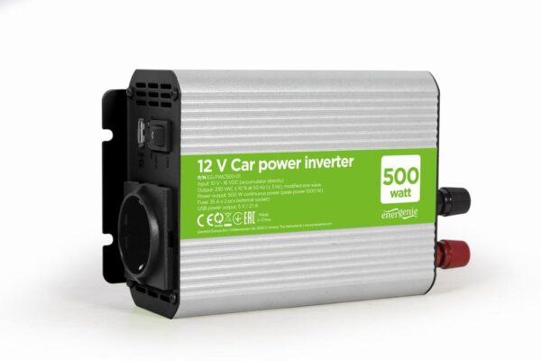 Gembird auto inverter 12V 500W EG-PWC500-01